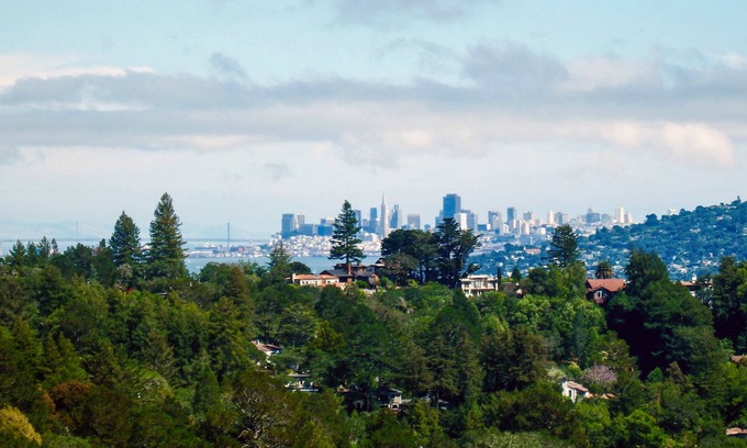 Mill Valley Casa | ¡Al mando de vistas de SF desde todas las habitaciones! Sun-Privacy-Big Skies- Caminando por la puerta