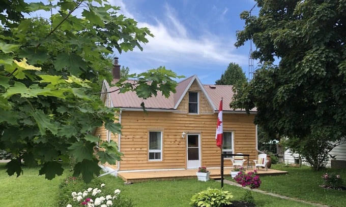 Oro-Medonte Cabaña | Casa de campo rural en esquí y lago país