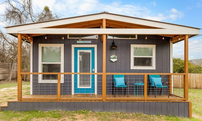 New Braunfels Chalet De Esquí | Hunka Hunka River Cabin Retreat