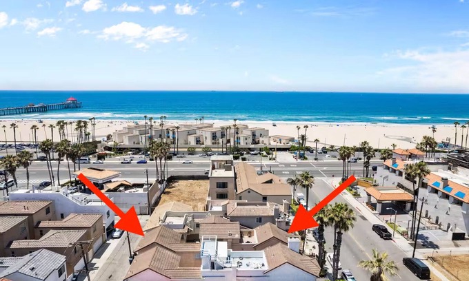 Huntington Beach Casa | Huntington Beach 3 Story Home Ocean Views Downtown Luxury at Villa di Mare