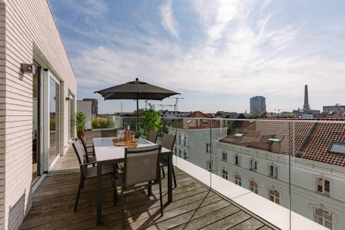 Heilig Kerst Apartamento | Huswell - Spacious apartment in Ghent with big terrace