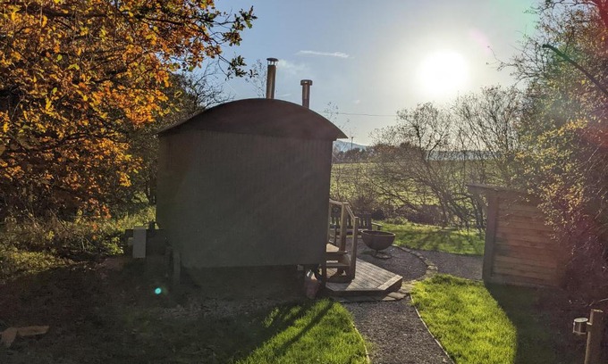 Great Fryup Dale Chalet De Esquí | Hut In The Glade, Shepherds Hut with Hot Tub