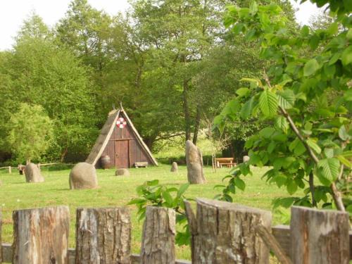 Pleine-Fougeres Chalet De Esquí | Hutte druidique 2 personnes