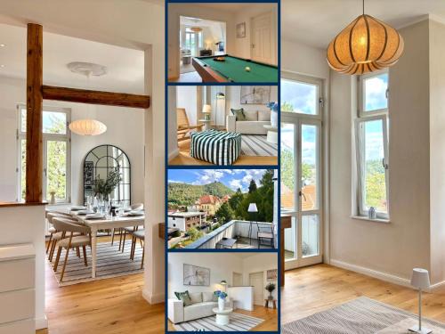 Oberdorla Apartamento | HyggeLiving - NEU - LUXUS - Villa - Bergblick - 3 Balkone - Parken - 100qm