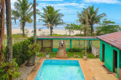 Itanhaem Casa | I148 - Casa com 4 dorm l Piscina, Churrasqueira e WI-FI