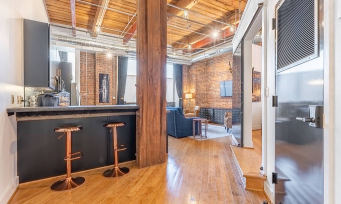 Downtown Nashville Condominio | Ideal downtown Nashville loft – Letterpress Loft