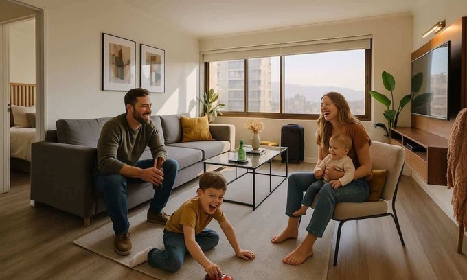 Santiago Apartamento | Ideal flia, Amplio, 3 dormitorios