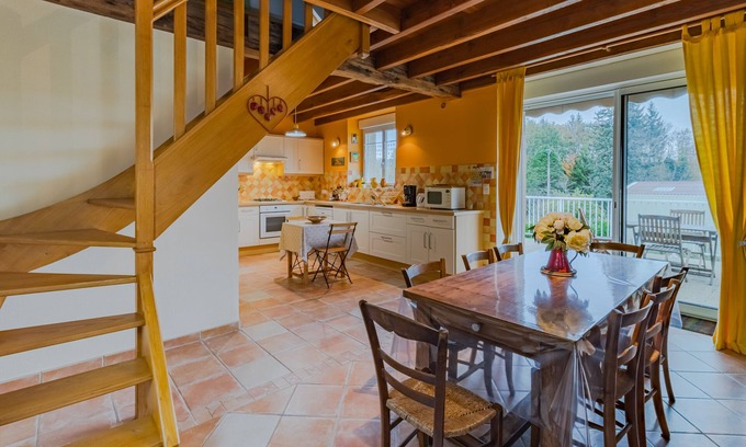 Saint-Jory-de-Chalais Cabaña | Ideal para familia de cuatro / idéal pour famille de 4 personnes