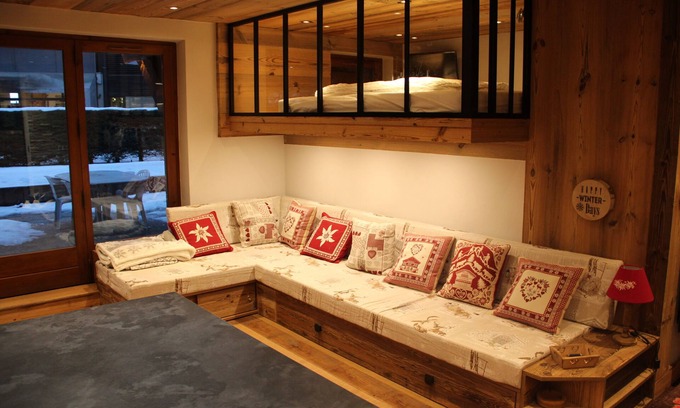 Megeve Apartamento | Ubicación ideal a 250 metros del centro 250 metros del teleférico gran terraza