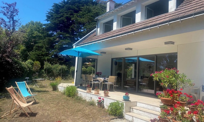 Pornic Casa | Villa Pornic Thalasso 50m playa 8 personas. 2/4 cupón de descuento saben chimenea WIFI