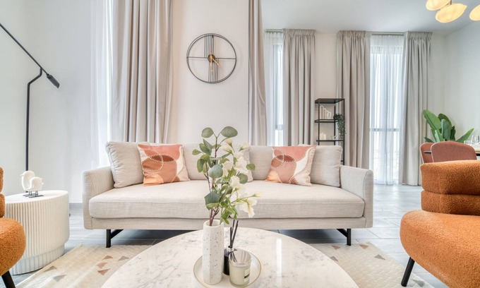 Dubai Production City Apartamento | Idyllic 2BR w/ Assistant’s Room at Mesk 1 Midtown Dubai Production City by Deluxe Holiday Homes