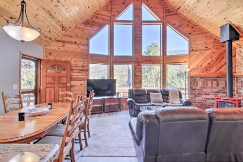Pine Mountain Club Casa | Idyllic Frazier Park Cabin Views, Pool Table