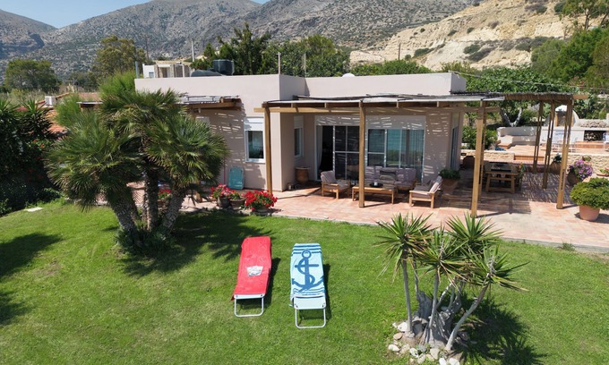 Keratokambos Casa | Idílica casa de vacaciones justo en la playa