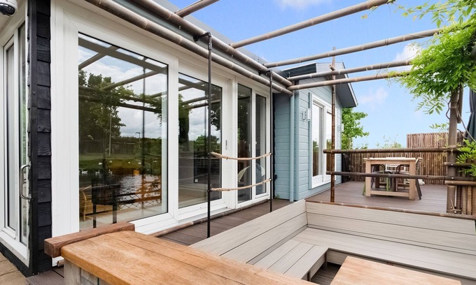 Ooltgensplaat Casa | Idílica casa de vacaciones en Ooltgensplaat con terraza privada