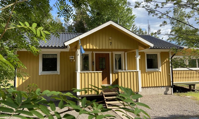 Undenas Casa | Idyllic vacation home for families, 75 m to the lake, in a quiet lakeside settlement