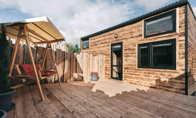 Loebau Apartamento | Idyllisches Tiny House II mit Sauna