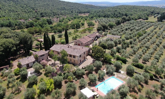 Simignano Villa | Il Boschetto maravillosa villa para 5 personas con espléndida piscina