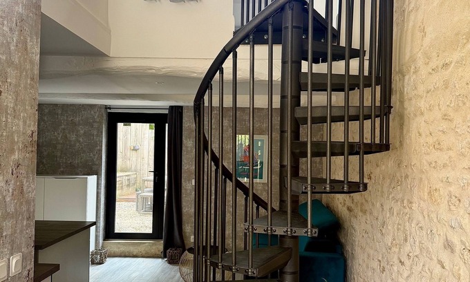 Saint-Coutant-le-Grand Cabaña | Casa rural "Ile d'Oléron" con piscina de 7x7m, a 20 minutos de las playas