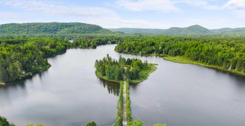 Mauricie Chalet De Esquí | Ile privée unique - Islet Chouette