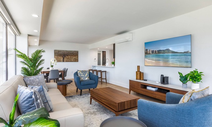 Waikiki Condominio | ILIKAI NEWLY RENOVATED OCEAN VIEW ONE FREE PARKING