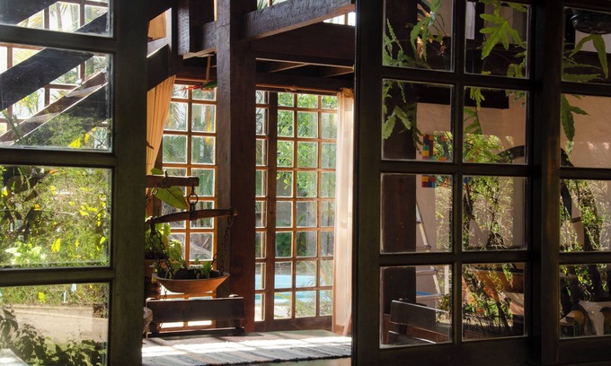 Cachoeira do Bom Jesus Casa | ILLUMINATED HOUSE IN THE MIDDLE OF NATURE IN FLORIPA!