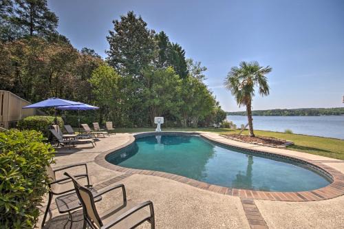 Camden Casa | Impeccable Home with Dock and Pool on Lake Wateree!