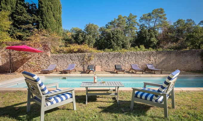 Clermont-l'Herault Villa | Muy hermosa propiedad de inspiración italiana con piscina - Lac du Salagou