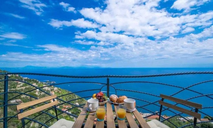 Furore Casa | In Amalfi Coast: Modern and elegant "Mareblue" house with wonderful sea view