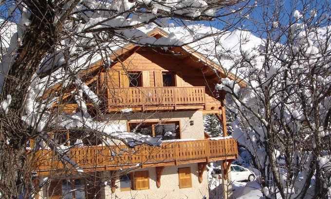 Monetier-les-Bains Chalet De Esquí | EN CHALET INDIVIDUAL AL PIE DEL PISO DE 4 A 6 PERSONAS