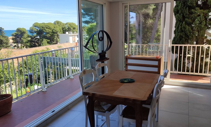 La Franqui Apartamento | In Leucate / La Franqui, quiet area, very close to the sea and splendid view