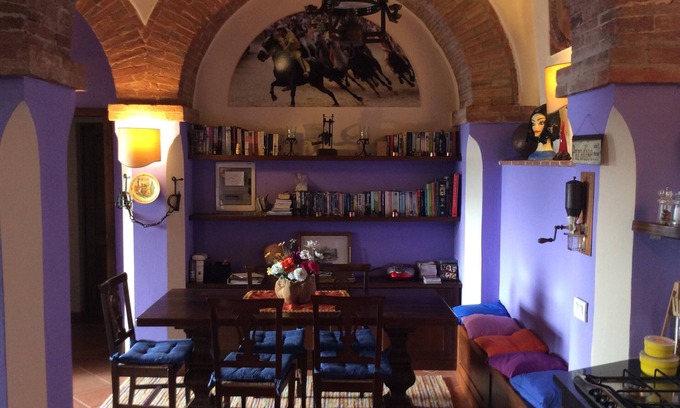 Vagliagli Casa | En la casa Sienese Chianti en un antiguo pueblo con piscina y cancha de tenis