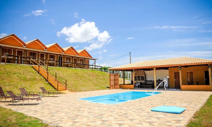 Socorro Casa | Incrível chácara com piscina e Wi-Fi em Socorro/SP