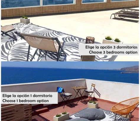 Almeria Apartamento | Increíble ático con vistas a la bahía de Almería