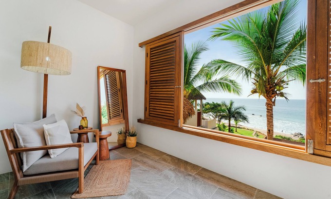 Higuera Blanca Casa | Incredible 3-bedroom Beachfront house Sayulita. Chef & Housecleaner included.