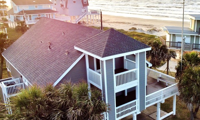 Pirates Beach Casa | Incredible beachfront home, dog-friendly, steps to sand and beach
