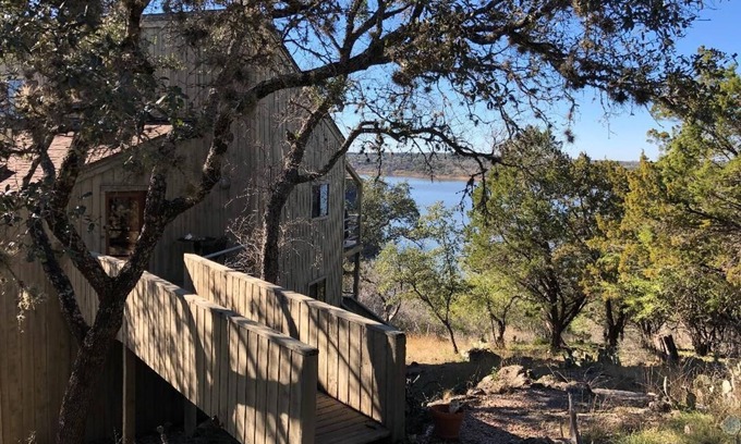 Spicewood Casa | Vistas panorámicas del lago Travis Waterfront Home Windermere Oaks