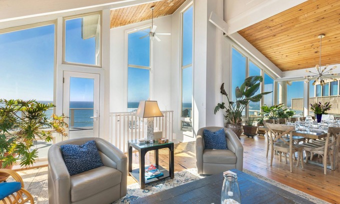 Marin County Casa | Increíble casa frente al mar con 3 master suites y playa aislada