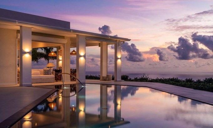 Deanes Villa | Incredible views of sea from the pool - Cool Breeze (3 bed)