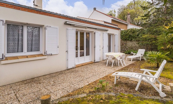 Pornic Cabaña | Casa independiente en Pornic, cerca del puerto antiguo y playa