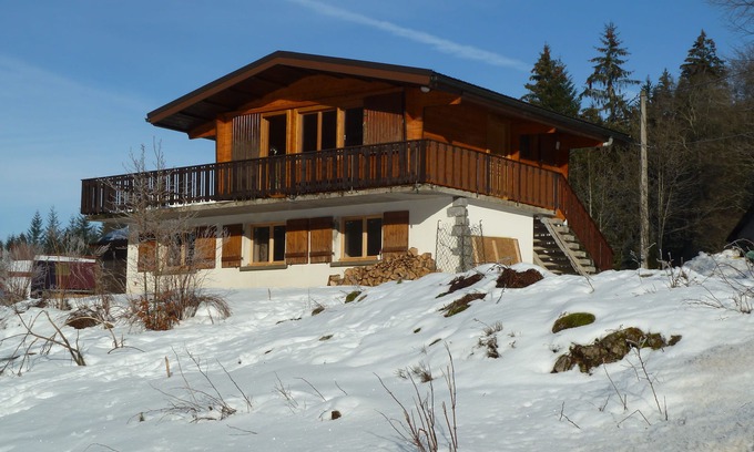 Xonrupt-Longemer Chalet De Esquí | Chalet individual a 10 minutos de las pistas de esquí y a 2 minutos del lago, tranquilo