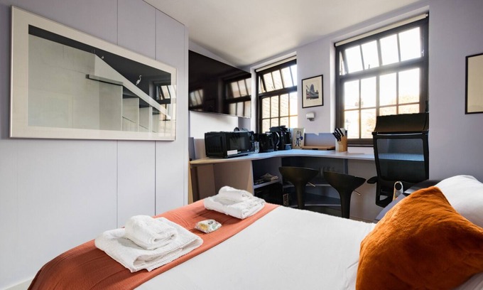 Kennington Apartamento | Industrial Victorian Studio with breakfast bar and kitchenette - Kennington