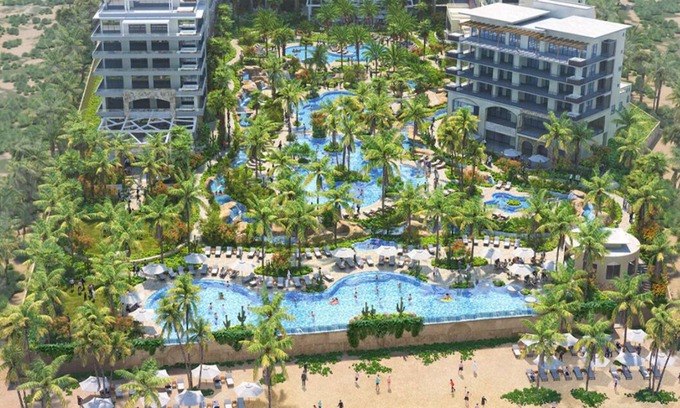 Cabo San Lucas Hotel | Infinity Pool and Lazy River at Villa La Valencia Beach Resort & Spa Los Cabos