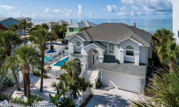 Inlet Beach Casa | CASI FRENTE AL MAR * 20 pasos a la playa * Piscina * Recientemente renovado
