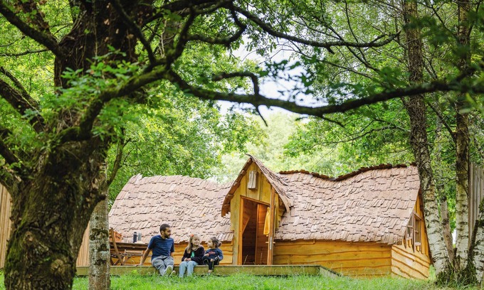 Saint-Nicolas des Eaux Cabina | Insolite - Cabane Enchantée Face à la Rivière