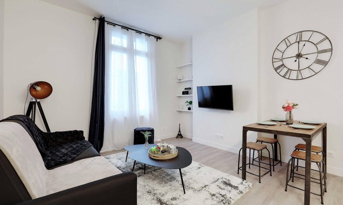 Quartier Saint-Ambroise Apartamento | Apartamento íntimo - 1BR/4P - Saint-Ambroise