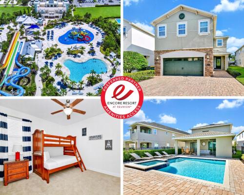 West Kissimmee Casa | Inviting Home Near Disney With Private Pool And Waterpark & Resort Access At Encore Resorts Reunion - 7578Mr
