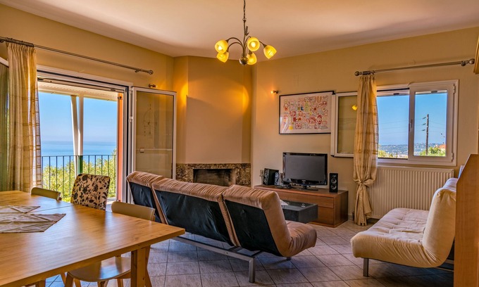 Lourdata Villa | Ioannis House Sea View, Lourdas, Kefalonia (y las sorpresas para cocinar gratis)