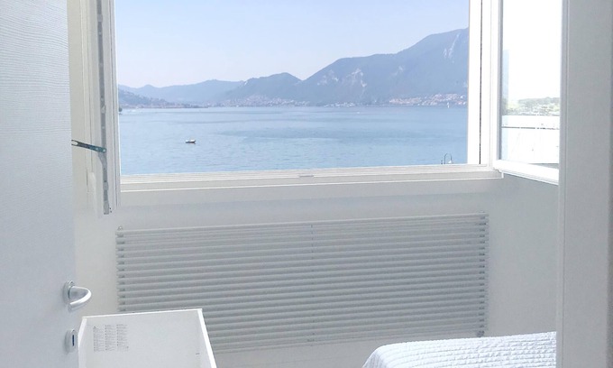 Iseo Apartamento | Iseo Vista Lago - la ventana en el puerto