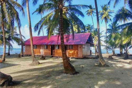 Carti Tupile Casa | Isla Yansailadub San blas habitacion privada