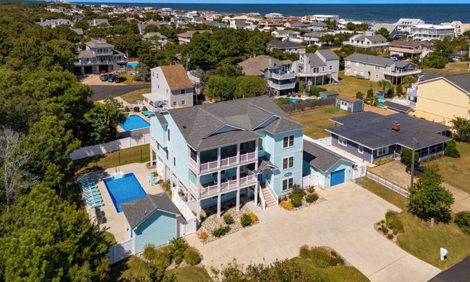 Sandbridge Casa | Island Time | 800 ft to the beach | Private Pool, Hot Tub, Dog Friendly